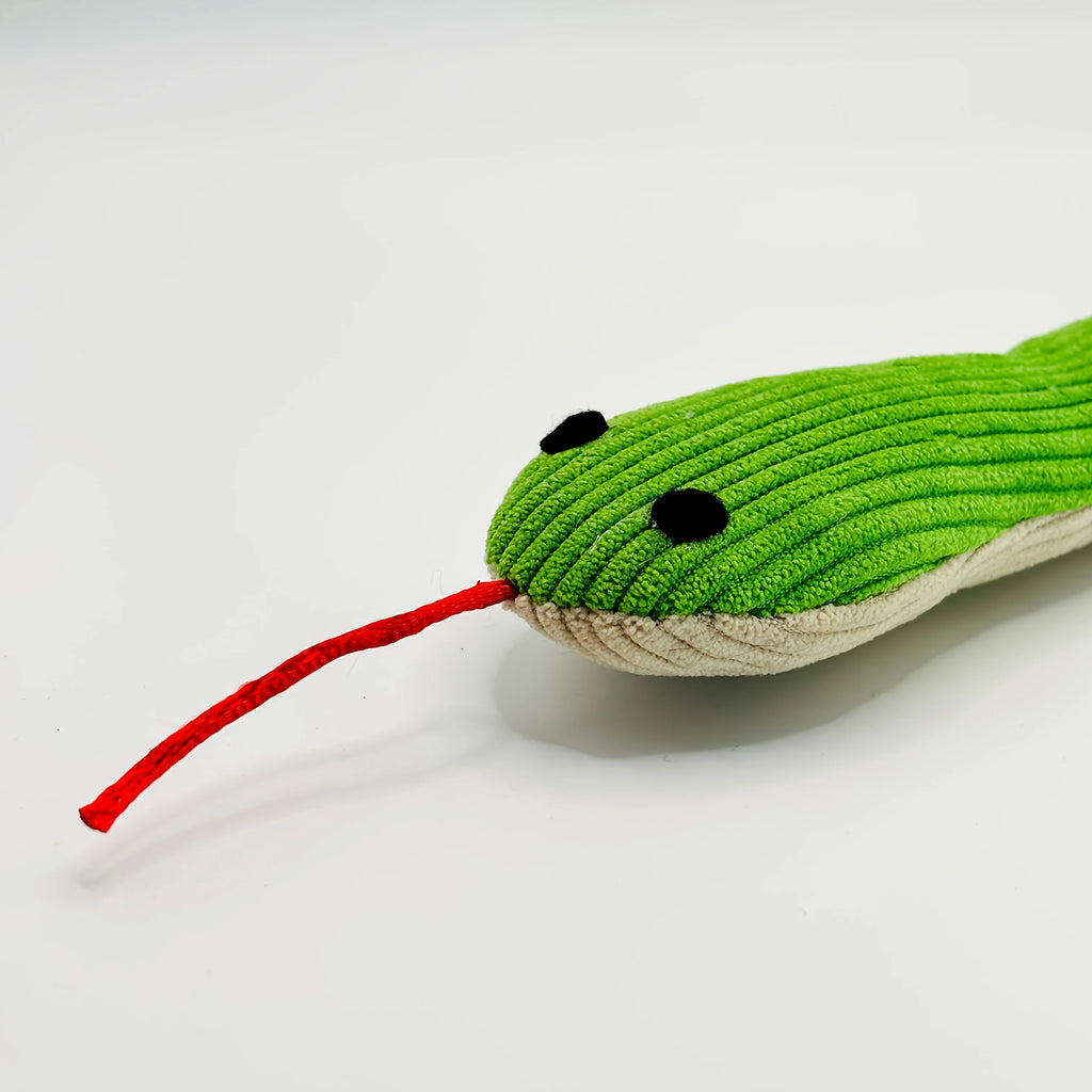 Cat Toy Snake, 1 Piece Crinkle Sound Toy Soft Linen, Interactive Kitten Exercise Kicking Toy Suitable for Indoor Cats 16.5inch (Approx. 42cm) Suitable for All Breeds